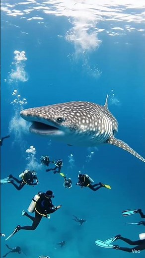 The Largest Fish Ever Caught on 4K Camera!The Giant of the Ocean | Whale Shark 4K Documentary #ocean
