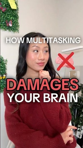 How multitasking damages your brain 🧠
