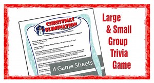 Christmas Elimination Trivia Game - Printable Holiday Game