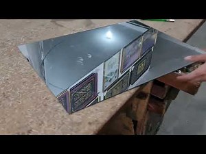 Mirror cutting in oval shape ...