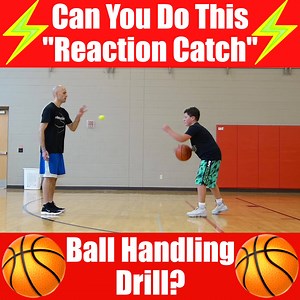 14K views · 99 reactions | Can You Do This "Reaction Catch" Ball Handling Drill? | Get Handles Basketball | Facebook