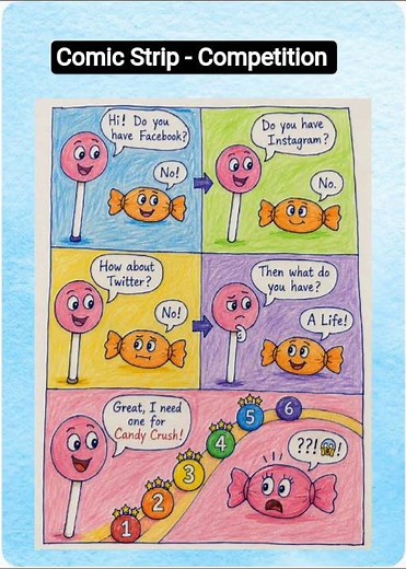 Comic Strip -School Competition #funny
