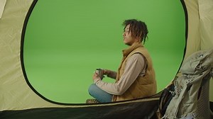 Handsome Young Mexican Tourist Sitting Front Stock Footage Video (100% Royalty-free) 1095828313 | Shutterstock