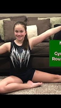 My Made Up Christmas Gymnastics Floor Routine To Carol Of The Bells