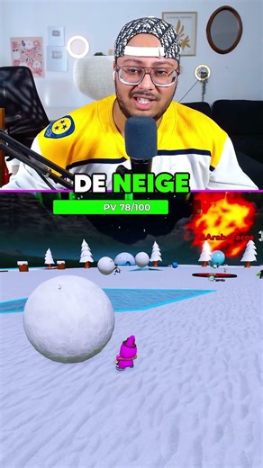 COMBAT DE BOULE DE NEIGE #stealabrainrot #voleunbrainrot