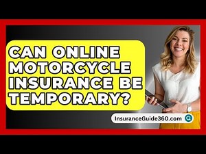Can Online Motorcycle Insurance Be Temporary? - InsuranceGuide360.com
