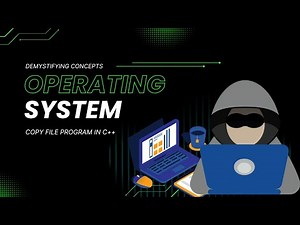 Copy file program || Operating System || C++ || Delhi University