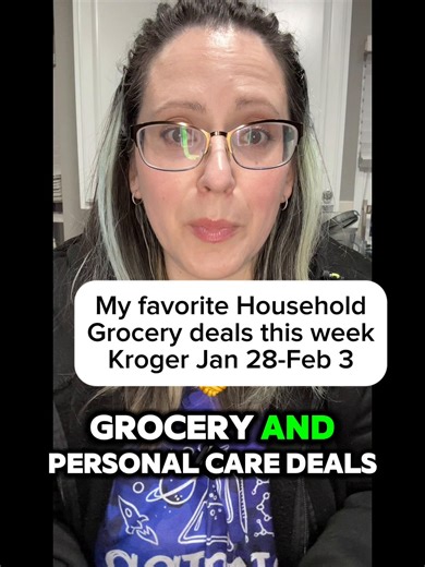 🛒 Kroger Household Grocery Deals 🛒 🗓️ Jan 28–Feb 3 Sharing my favorite household grocery deals at Kroger this week 🧻🧼 👇 Drop your favorite deals in the comments — or tell me what I missed! 💸 Want to learn more about Ibotta? 👉 Check out my pinned TikTok video #couponing #sale #kroger #ibotta #krogerdeals