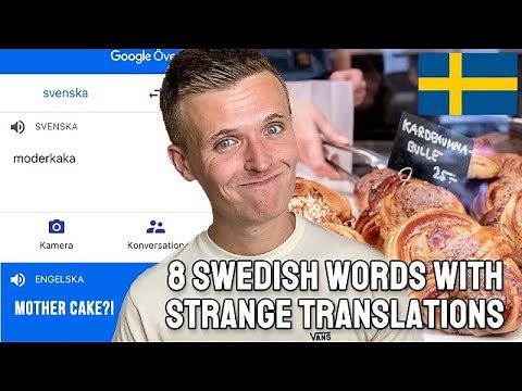 8 Swedish Words with Strange Translations (Swedish Words That Sound Funny in English)