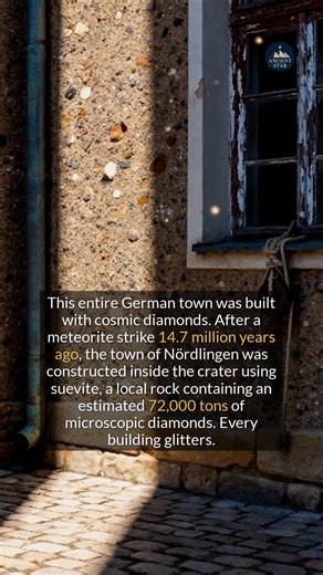 222K views · 2.9K reactions | This medieval German town was built with an estimated 72,000 tons of microscopic diamonds. #history #medieval #discovery | Ancient Star | Facebook