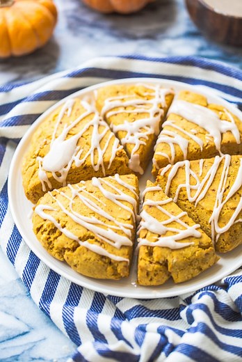 Gluten Free Vegan Pumpkin Scones