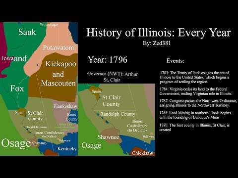 History of Illinois: Every Year