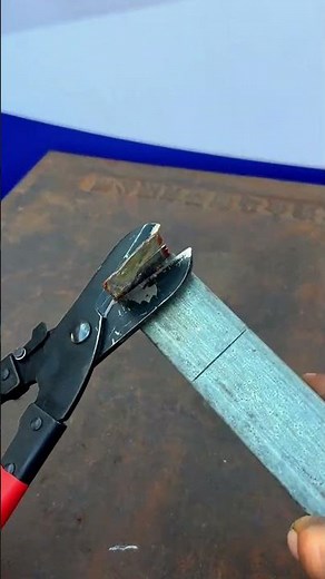 Use these scissors to cut sheet metal