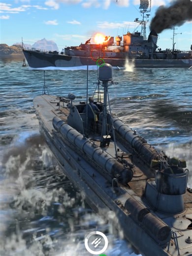 Attacking the D point in War Thunder Naval #WARTHUNDER #warthundervideo #warthundercontent #warthundertiktok #warthunderclips #warthundermeme #warthundermoments #warthundergameplay