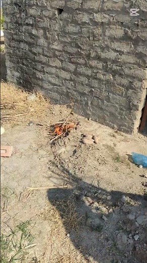 "Starting Farmhouse Fun 🔥🍠 Laughter, Cheers & a little burnt moment!😀"