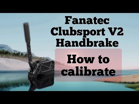 How to Calibrate the Fanatec Clubsport V2 Handbrake