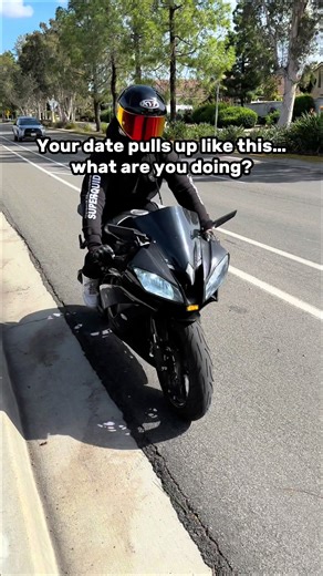 Wrong answers only #motorcycle #sportbike #wheelie #yamahar6 #gopro