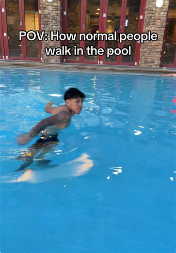 Every time in the pool 😅 #fyp #viral #relatable #pool #pov | Pool