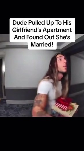 Dude Pulled Up To His Girlfriend's Apartment And Found Out She's Married! #fyp #viral