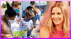 This woman’s inspiring story of how she founded a book program that helps her community earned her a surprise from a big celeb, and Pilot Pen’s first ever G2 Overachievers Grant! And remember, Pilot is still accepting nominations for the next G2 $100,000 Overachievers Grant! Head to G2Overachievers.com for more info. #PowerToThePen #DoYouG2 | The Kelly Clarkson Show