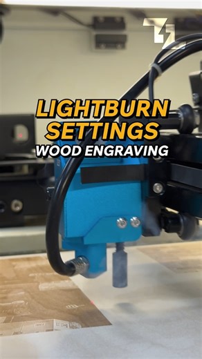 Thunder Laser USA | Laser Engraving & Cutting Machines on Instagram: "Save these 👇 Lightburn settings for a Photo Engrave on the Thunder Laser Bolt ⚡️ Tell us: What settings do you want u to dial in for you next? LIGHTBURN SETTINGS, CUTS/LAYERS Air: off Pass count: 1 Interval (mm): 0.064 Speed (mm/s): 350 Power Max (%): 13 Power Min (%): 11 LIGHTBURN SETTINGS, ADJUST IMAGE Image Mode: Jarvis Line Interval (mm): 0.064 DPI: 396.9 Contrast: 3 Brightness: 5 Gamma: 1 Enhance Radius: 27 Enhance Amoun