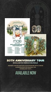 We’re still feeling the magic from an incredible time on the road—your energy, your voices, your stories… we’re endlessly grateful. ✨� To celebrate, we just dropped limited-edition collectible bundles featuring:�🖊️ A signed Everglow tour poster with handwritten lyrics�💿 The Everglow on vinyl�📍 A commemorative 20-year enamel tour pin These are super limited, and once they’re gone… they’re gone. PLUS—we’ve launched live auctions on our eBay store right now for Destination: Beautiful vinyl paire