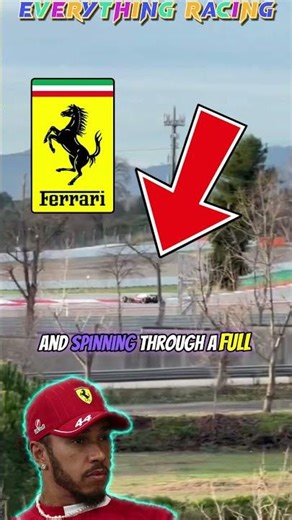 Day 4 Begins with Drama as Lewis Hamilton Spun at Barcelona Winter Testing #f1shorts #f1