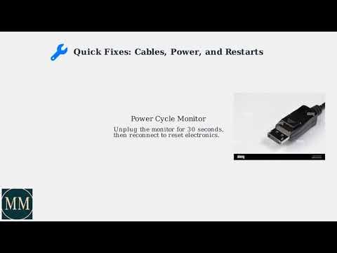 How to Fix LG UltraGear Monitor Not Connecting to Laptop/PC – Ports & Drivers