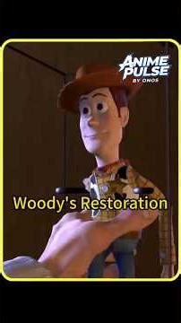 Woody Fixed by a Toy Master