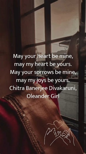 Sarmistha on Instagram: "Love in her words always moved my heart.The way she breathes life into her characters makes one feel like they exist between us, within us. : : Whenever I spot Oleander flowers I always think of the resilient Korobi. : Have you met her? If you have not met her yet, then you should definitely meet the beautiful, determined Korobi from Oleander Girl by @divakarunichitra : : #lovestory #multigen #oleandergirl #womenauthors"