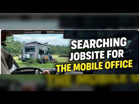 We Had to Hunt Down This Mobile Office on Site… Here’s Why It Changed His Business