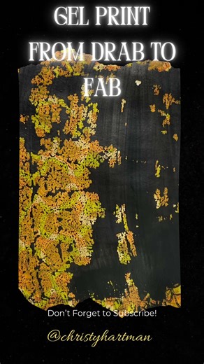 Gel Print from Drab to Fab