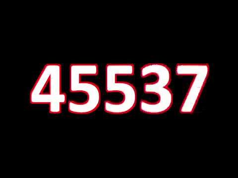 Numbers 1 to 100000