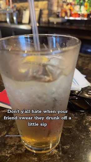 When Your Friend Swears They're Drunk Off a Little Sip