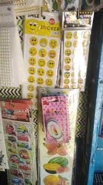 Childrens stall in school.