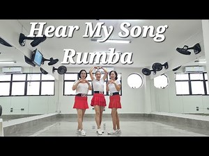 Hear My Song Rumba LineDance | Beginner Level | Kuk Kumson (KOR) |