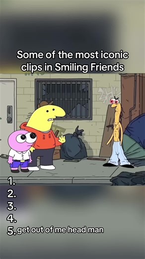 Iconic Moments from Smiling Friends Halloween Party