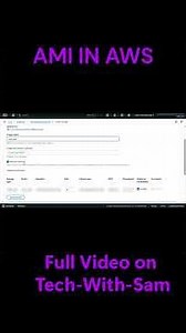 What is an AMI in AWS? | Live Demo | Part 1 #aws #linux #AMI #devops #cloud #shorts #coding