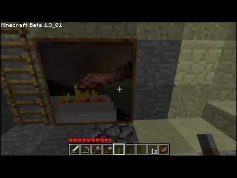 Minecraft Beta: How to make a Hidden Painting Room