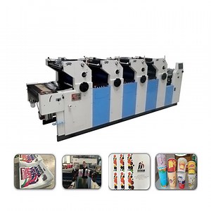 [Hot Item] Automatic Offset Printer Brochure 4 Colors Offset Printing Machine