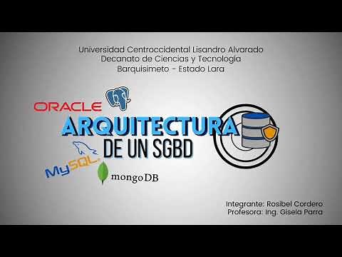 Arquitectura de un SGBD