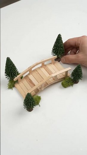 DIY Popsicle Stick Bridge 🌉 | Miniature Craft | Best Out of Waste