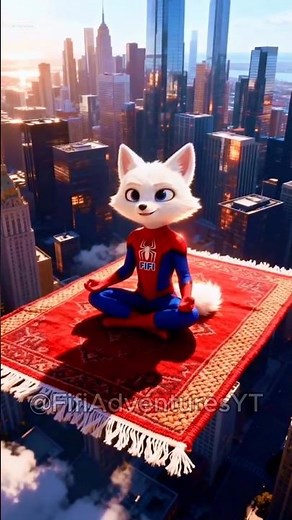 Fifi and the Flying Carpet 🧞‍♂️✨🦊