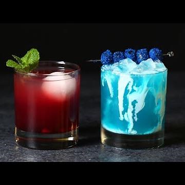 Red & Blue Pill Cocktails // Presented by Tasty & The Matrix Resurrections