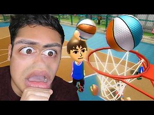 MOST INSANE BASKETBALL DUNK EVER 🏀(Wii Sports Resort)