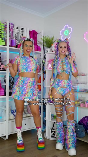 Rainbow Rave Transformation: Stylish Festival Outfits