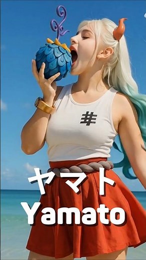 Yamato Ate Kaido’s Devil Fruit?! 😱 One Piece in Real Life #short