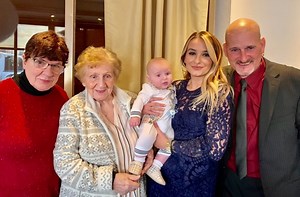 Five generations are now complete on both sides of this longtime Staten Island family