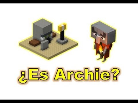 ¿ Archie de Minecraft Dungeons es la Estatua del Illager de lana de la Woodland Mansión?