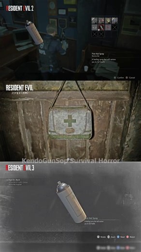 Still a FIRST AID SPRAY in Rebecca’s Bag? - RE2, RE3 & RESIDENT EVIL REQUIEM #ResidentEvil